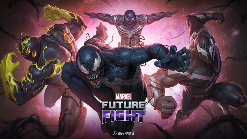 Symbiote and Spider-Man